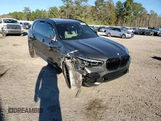 2022 BMW X5 sDrive40i with VIN 5UXCR4C02N9J39621, listed as a Copart auction lot 87696995 with 0 mi miles and Salvage Title. Bid and sale history available at carsss.com. Image 12.
