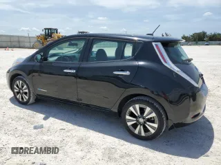 2017 Nissan LEAF SL with VIN 1N4BZ0CP7HC300142, listed as a Copart auction lot 65713354 with 3,679 mi miles and Clean Title. Bid and sale history available at carsss.com. Image 2.