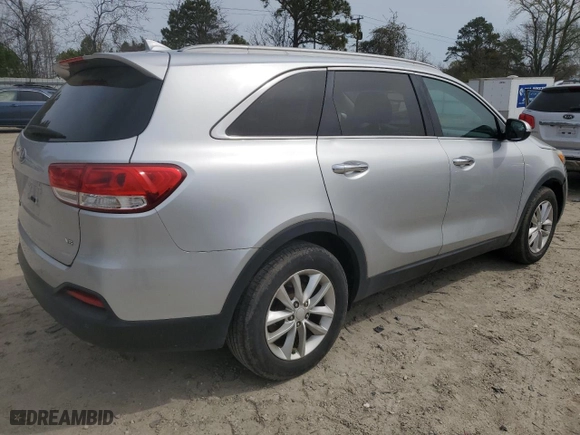 2017 Kia Sorento LX V6 with VIN 5XYPG4A54HG224325, listed as a Copart auction lot 51541545 with 222,222 mi miles and Clean Title. Bid and sale history available at carsss.com. Image 3.