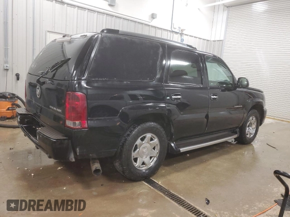 2003 Cadillac Escalade with VIN 1GYEC63T53R151013, listed as a Copart auction lot 86536944 with 420,451 mi miles and Salvage title. Bid and sale history available at DreamBid. Image 3.
