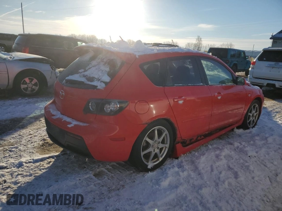 2007 Mazda 3 Mazdaspeed3 Sport z VIN JM1BK34L571627466, wystawiony jako Copart lot #41913325 z przebiegiem 187 623 mil mil oraz Czysty tytuł • Clean title. Historia ofert i sprzedaży dostępna na DreamBid. Obrazek 3.