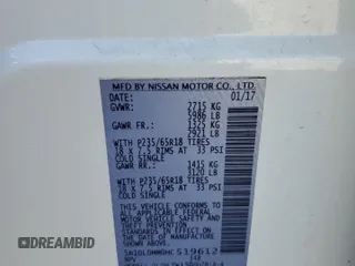 2017 Infiniti QX60 with VIN 5N1DL0MM0HC519612, listed as a Copart auction lot 55496365 with 140,205 mi miles and Salvage Title. Bid and sale history available at DreamBid. Image 13.