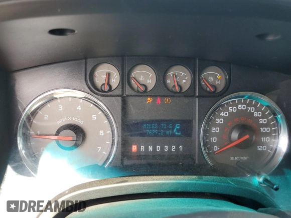 2009 Ford F-150 XL with VIN 1FTRW12879FA42609, listed as a Copart auction lot 62177534 with 157,629 mi miles and Salvage Title. Bid and sale history available at carsss.com. Image 9.