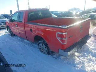 2011 Ford F-150 XL with VIN 1FTEX1CM4BFB90214, listed as a IAAI auction lot 41260233 with 169,740 mi miles. Bid and sale history available at carsss.com. Image 3.