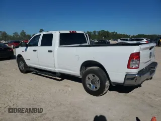 2021 Ram 2500 Tradesman with VIN 3C6UR4HJ3MG674101, listed as a Copart auction lot 80326744 with 79,235 mi miles and Salvage title. Bid and sale history available at DreamBid. Image 2.
