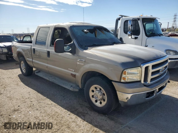 2006 Ford Super Duty F-250 XL with VIN 1FTSW20PX6EA80256, listed as a Copart auction lot 87660085 with 0 mi miles and Salvage Title. Bid and sale history available at carsss.com. Image 4.