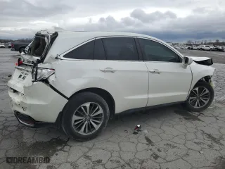 2017 Acura RDX w/Advance Pkg with VIN 5J8TB4H74HL002040, listed as a Copart auction lot 49998215 with 0 mi miles and Salvage Title. Bid and sale history available at carsss.com. Image 3.