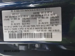 2021 Mazda CX-30 Select with VIN 3MVDMBBL6MM243726, listed as a IAAI auction lot 42353943 with 67,239 mi miles and . Bid and sale history available at DreamBid. Image 9.