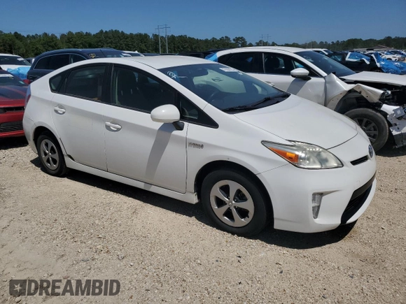 2013 Toyota Prius One with VIN JTDKN3DU2D5561110, listed as a Copart auction lot 55288195 with 114,627 mi miles and Clean Title. Bid and sale history available at carsss.com. Image 4.