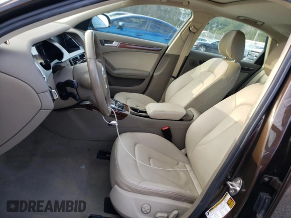 2011 Audi A4 2.0T Premium Plus with VIN WAUFFAFL5BN013443, listed as a Copart auction lot 46433755 with 97,054 mi miles and Salvage Title. Bid and sale history available at carsss.com. Image 7.
