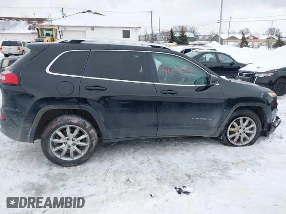 2018 Jeep Cherokee Limited with VIN 1C4PJMDB9JD564528, listed as a IAAI auction lot 41601139 with 110,711 mi miles. Bid and sale history available at carsss.com. Image 13.
