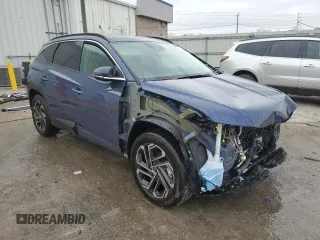 2025 Hyundai Tucson Limited with VIN 5NMJE3DE9SH503395, listed as a Copart auction lot 45580215 with 3,016 mi miles and Salvage Title. Bid and sale history available at carsss.com. Image 4.