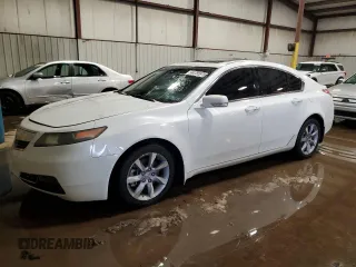 2012 Acura TL Tech Auto with VIN 19UUA8F51CA009385, listed as a Copart auction lot 44785975 with 0 mi miles and Salvage Title. Bid and sale history available at carsss.com. Image 1.