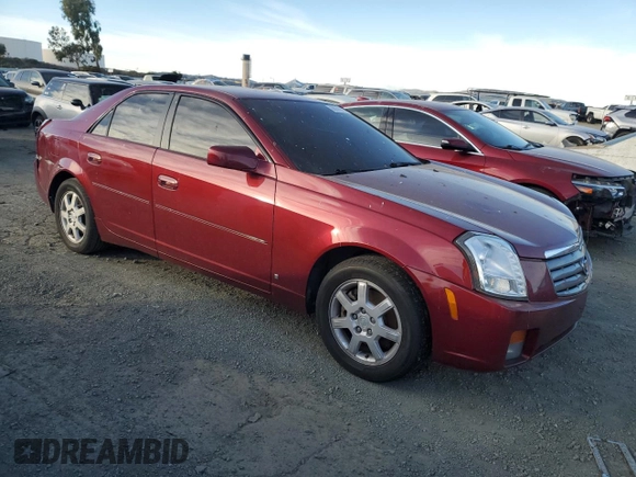 2006 Cadillac CTS with VIN 1G6DM57T060137325, listed as a Copart auction lot 88059975 with 155,166 mi miles and Salvage Title. Bid and sale history available at carsss.com. Image 4.