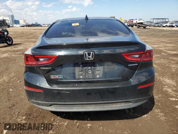2019 Honda Insight EX with VIN 19XZE4F59KE018221, listed as a Copart auction lot 50454905 with Not Provided miles and Salvage Title. Bid and sale history available at DreamBid. Image 6.