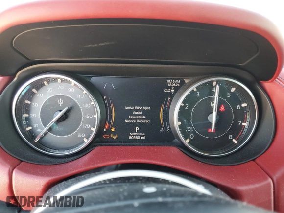 2021 Maserati Levante S z VIN ZN661YUS6MX366073, wystawiony jako Copart lot #80206954 z przebiegiem 50 560 mil mil oraz Nie do naprawy • Non repairable. Historia ofert i sprzedaży dostępna na DreamBid. Obrazek 9.