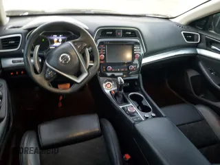 2016 Nissan Maxima SV with VIN 1N4AA6AP7GC413032, listed as a Copart auction lot 84396534 with 91,495 mi miles and Salvage title. Bid and sale history available at DreamBid. Image 8.