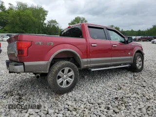2018 Ford F-150 XL with VIN 1FTEW1EG7JFC04065, listed as a Copart auction lot 60716365 with 150,355 mi miles and Salvage title. Bid and sale history available at DreamBid. Image 3.