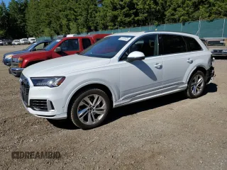 2023 Audi Q7 Premium with VIN WA1AXBF77PD016497, listed as a Copart auction lot 61918424 with 35,510 mi miles and Salvage title. Bid and sale history available at DreamBid. Image 1.