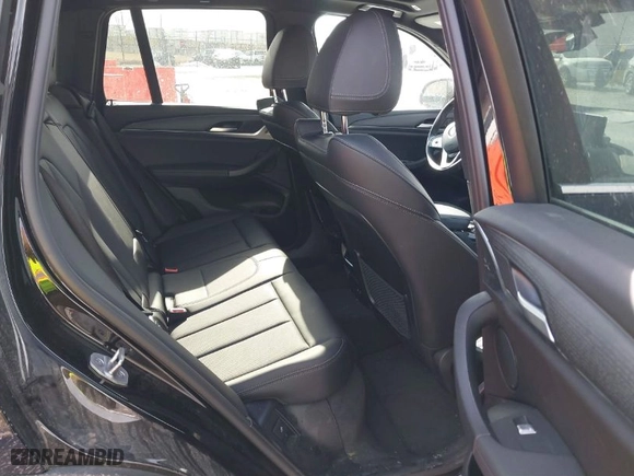 2024 BMW X3 xDrive30i with VIN 5UX53DP05R9W01583, listed as a IAAI auction lot 41624433 with 10,208 mi miles. Bid and sale history available at carsss.com. Image 8.