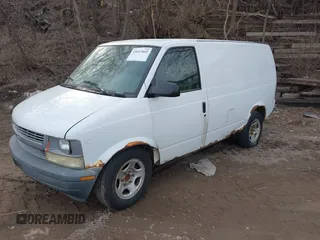 2003 Chevrolet Astro Cargo Van with VIN 1GCDM19X43B122767, listed as a IAAI auction lot 41697869 with 1 mi miles. Bid and sale history available at carsss.com. Image 2.