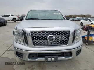 2018 Nissan Titan SV with VIN 1N6AA1EK7JN502927, listed as a Copart auction lot 47693425 with 95,309 mi miles and Salvage Title. Bid and sale history available at carsss.com. Image 5.