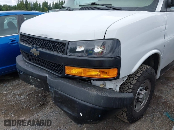 2020 Chevrolet Express Cargo z VIN 1GCWGAFGXL1276698, wystawiony jako IAAI lot #42406833 z przebiegiem 63 143 mil mil oraz . Historia ofert i sprzedaży dostępna na DreamBid. Obrazek 12.