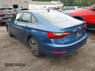 2021 Volkswagen Jetta SEL with VIN 3VWE57BUXMM102387, listed as a IAAI auction lot 42711974 with 44,793 mi miles and . Bid and sale history available at DreamBid. Image 3.