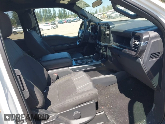 2024 Ford F-150 with VIN 1FTEX2LP1RKD38773, listed as a IAAI auction lot 41973683 with 7,538 mi miles and . Bid and sale history available at DreamBid. Image 5.