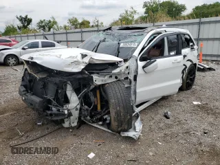 2018 Jeep Grand Cherokee Trackhawk with VIN 1C4RJFN91JC342328, listed as a Copart auction lot 58834015 with 84,498 mi miles and Salvage title. Bid and sale history available at DreamBid. Image 1.