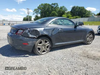 2006 Lexus SC 430 with VIN JTHFN48Y369001045, listed as a Copart auction lot 55725575 with 185,164 mi miles and Salvage title. Bid and sale history available at DreamBid. Image 3.
