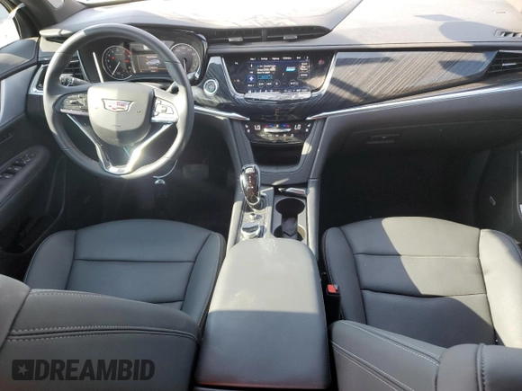 2024 Cadillac XT6 FWD Premium Luxury with VIN 1GYKPCRS7RZ710803, listed as a Copart auction lot 75160764 with 10,409 mi miles and Salvage Title. Bid and sale history available at carsss.com. Image 8.