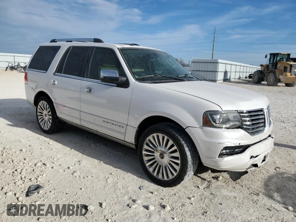 2015 Lincoln Navigator z VIN 5LMJJ2HT1FEJ08207, wystawiony jako Copart lot #49405515 z przebiegiem 283 073 mil mil oraz Szkoda całkowita • Salvage title. Historia ofert i sprzedaży dostępna na DreamBid. Obrazek 4.