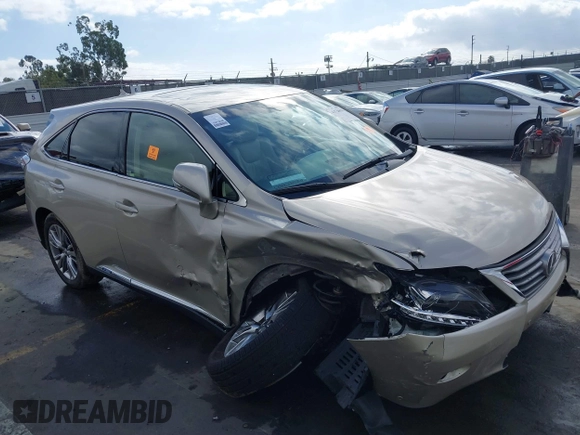 2013 Lexus RX 450h with VIN JTJZB1BAXD2411605, listed as a IAAI auction lot 41528654 with Not Provided miles. Bid and sale history available at carsss.com. Image 12.