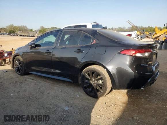 2022 Toyota Corolla SE with VIN 5YFS4MCE1NP117689, listed as a Copart auction lot 51479005 with 32,420 mi miles and Salvage Title. Bid and sale history available at DreamBid. Image 2.