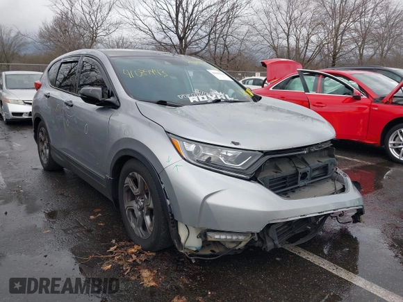 2019 Honda CR-V EX-L with VIN 2HKRW2H89KH669532, listed as a IAAI auction lot 41039943 with 103,252 mi miles. Bid and sale history available at carsss.com. Image 1.