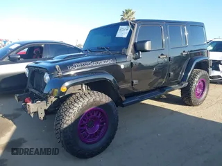 2017 Jeep Wrangler Unlimited Sahara with VIN 1C4BJWEG5HL635319, listed as a IAAI auction lot 42224748 with 141,214 mi miles and . Bid and sale history available at DreamBid. Image 20.