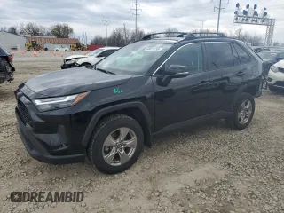 2022 Toyota RAV4 XLE with VIN 2T3P1RFV6NC276870, listed as a Copart auction lot 50611735 with 52,614 mi miles and Salvage Title. Bid and sale history available at carsss.com. Image 1.