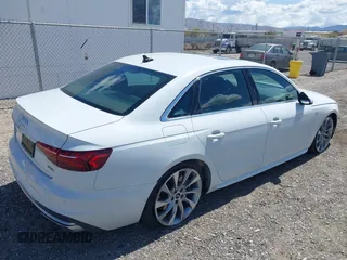 2021 Audi A4 S line Premium Plus with VIN WAUEAAF44MN005744, listed as a IAAI auction lot 41959164 with 29,127 mi miles and . Bid and sale history available at DreamBid. Image 4.