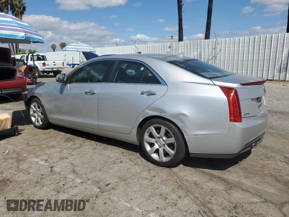 2013 Cadillac ATS with VIN 1G6AA5RA0D0174072, listed as a Copart auction lot 51001525 with 134,967 mi miles and Salvage title. Bid and sale history available at DreamBid. Image 2.