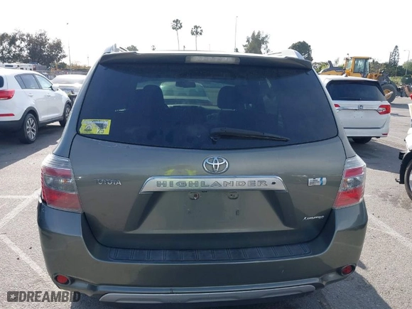2008 Toyota Highlander Hybrid Limited with VIN JTEEW44A282010698, listed as a IAAI auction lot 41960107 with 171,209 mi miles. Bid and sale history available at carsss.com. Image 16.