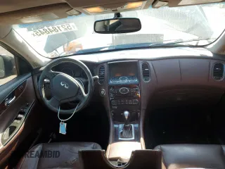 2012 Infiniti EX35 Journey with VIN JN1AJ0HP6CM400731, listed as a Copart auction lot 52184845 with 0 mi miles and Salvage Title. Bid and sale history available at carsss.com. Image 8.