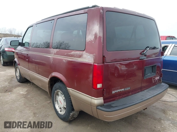 2003 GMC Safari with VIN 1GKEL19X63B512930, listed as a IAAI auction lot 41971720 with 180,630 mi miles and . Bid and sale history available at DreamBid. Image 3.