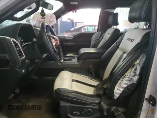 2016 Ford F-150 XLT with VIN 1FTFW1EF6GFC38910, listed as a Copart auction lot 87396074 with 158,776 mi miles and Salvage Title. Bid and sale history available at DreamBid. Image 7.