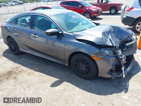 2019 Honda Civic Sedan LX with VIN 2HGFC2F64KH596741, listed as a IAAI auction lot 41944706 with 88,832 mi miles. Bid and sale history available at carsss.com. Image 1.