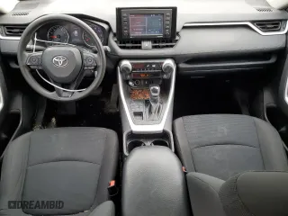 2020 Toyota RAV4 LE with VIN 2T3F1RFV5LW110220, listed as a Copart auction lot 50334685 with 83,070 mi miles and Salvage Title. Bid and sale history available at carsss.com. Image 8.