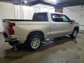 2019 Chevrolet Silverado 1500 LT with VIN 3GCUYDED7KG167919, listed as a Copart auction lot 45878675 with 63,177 mi miles and Salvage Title. Bid and sale history available at carsss.com. Image 3.