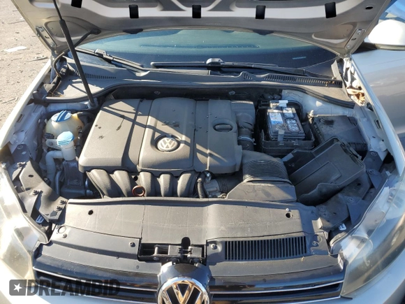 2010 Volkswagen Jetta SportWagen S with VIN 3VWKX7AJ6AM660172, listed as a Copart auction lot 82675194 with 117,984 mi miles and Salvage Title. Bid and sale history available at carsss.com. Image 11.