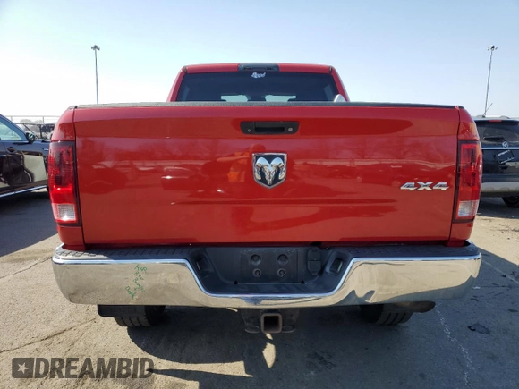 2013 Ram 2500 ST with VIN 3C6TR5CT1DG602355, listed as a Copart auction lot 48743585 with 122,460 mi miles and Salvage Title. Bid and sale history available at carsss.com. Image 6.