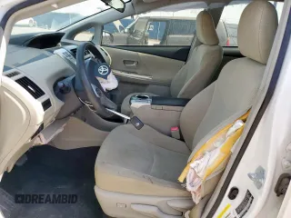 2012 Toyota Prius Two z VIN JTDZN3EU1C3152006, wystawiony jako Copart lot #61399735 z przebiegiem 159 060 mil mil oraz Szkoda całkowita • Salvage title. Historia ofert i sprzedaży dostępna na DreamBid. Obrazek 7.